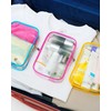 1 Packing Cubes Quart Size Travel Bag Tsa Approved Clear