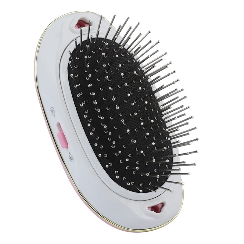New Negative Ion Anti static Hairbrush Portable Electric Scalp Massage