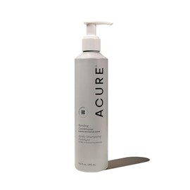 Acure | Acondicionador Bonding de hidratación profunda, ayuda a reparar y suavizar cabello seco, dañado o con color, con manteca de cacao y aceite de aguacate, fórmula vegana sin sulfatos ni parabenos (236 ml)