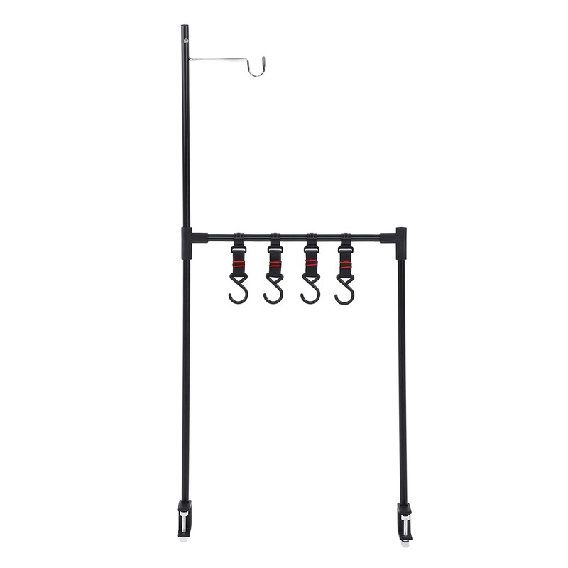 Folding Camping Shelf Desktop Storage Stand Rack Hanging Organizer with