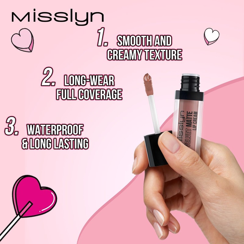 Misslyn Long Lasting Lip Gloss and Balm for Full Lips