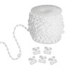 FQTANJU 20 Meter 200 Clips Vertical Blind Bottom Chain with