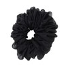 monscliff Scrunchie Hair Elastic, Non-Marking Hair Accessory, Adult, Stylish, Black