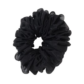 monscliff Scrunchie Hair Elastic, Non-Marking Hair Accessory, Adult, Stylish, Black