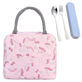 HAKINAKU Insulated Lunch Bag Thermal Cooler for Adults/Men/Women, Portable Lunch Box Holder for Lunch/Foods & Drinks/Picnic/School/Office Work