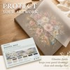 Somime 5x7 Sanded Pastel Paper Pad, 600gsm 12 Sheets of