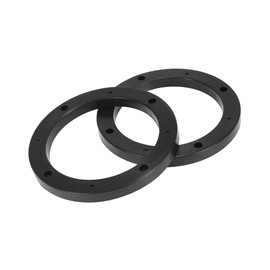A ABSOPRO 2Pcs for 5 Inch Speaker Spacer Adapter Ring 120mm ID for Car Durable Material Item Replacement