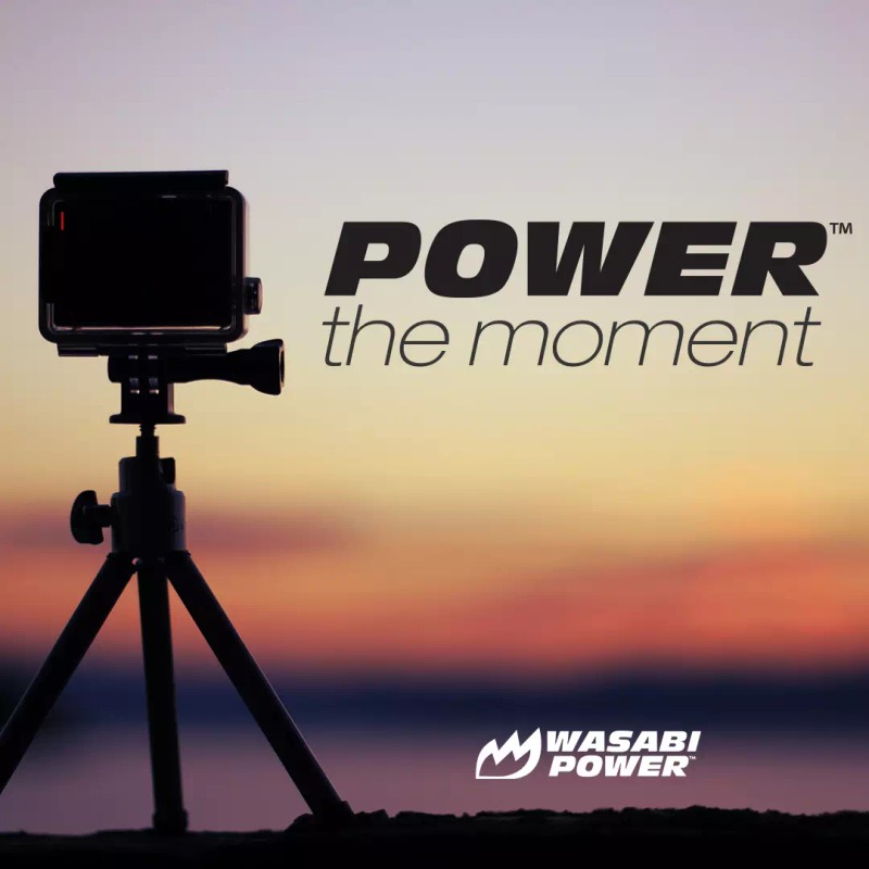 Wasabi Power Battery for GoPro HERO8 Black (Compatible with HERO7,