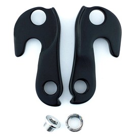 Noah And Theo NT-HD050 Mech Gear Derailleur Hanger Dropout compatible with FELT Hanger #3005 3005 in SATIN BLACK incl. screw set.