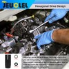 JEUCLEL Oil Pressure Sensor Switch Socket, Special Size 1-1/16 Inch,