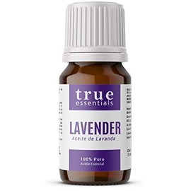 Lavender Oil, Aceite Esencial de Lavanda 15ml True Essentials. Colección de Aceites Esenciales para difusor. País de Origen Bulgaria