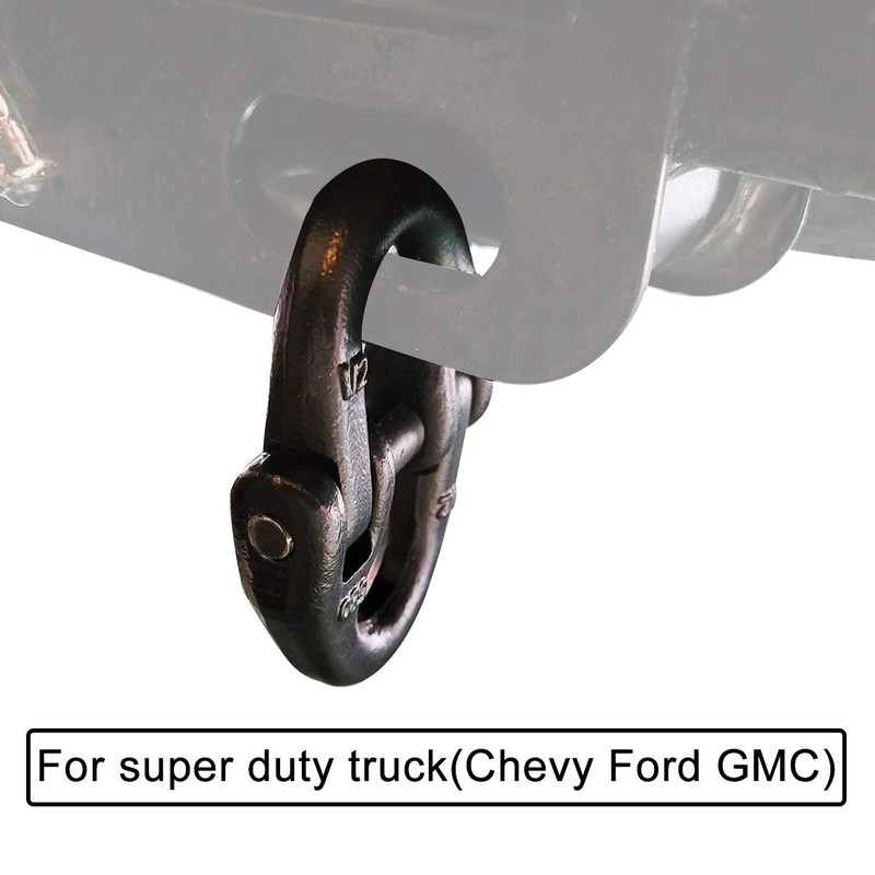 Fivepine 2pc 1/2 inch Tow Hitch Hammer Lock Safety Chain