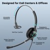 MKJ Wired Headphone with Microphone Noise Cancelling Corded Cell Phone