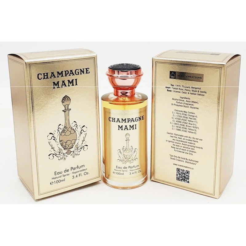 Scent Creations CHAMPAGNE MAMI by Scent Creations 3.4oz Eau De