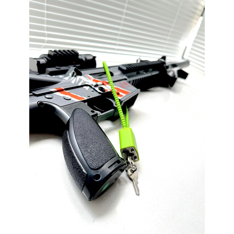 Lockforall Cable Gun Locks with Keys - Keyed Different 15"