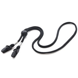 [Frogsnout] Hat Clip, Hat Strap, Hat Clip, Adjustable with Chin Strap, Strap Clip, Retrofit, Black, Chin, Black