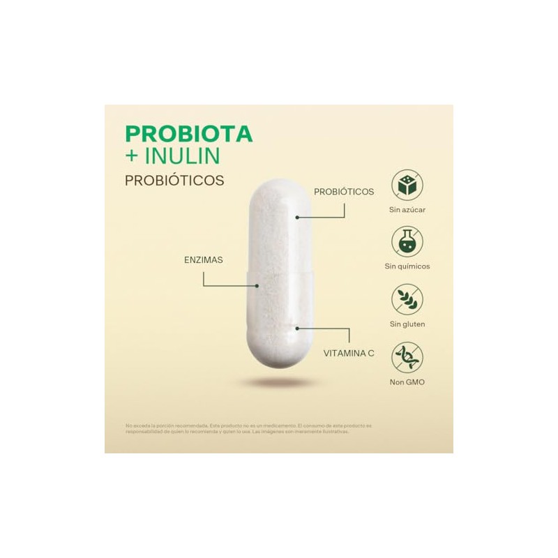 Vital Botanics Probióticos 60 Billion CFU con Prebióticos