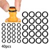 Leefasy 40Pcs O Rings Set Plumbing Sealing Repair Quick Connector,
