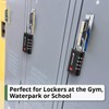 Fosmon TSA Approved Locks for Luggage/ Suitcase with Open Alert