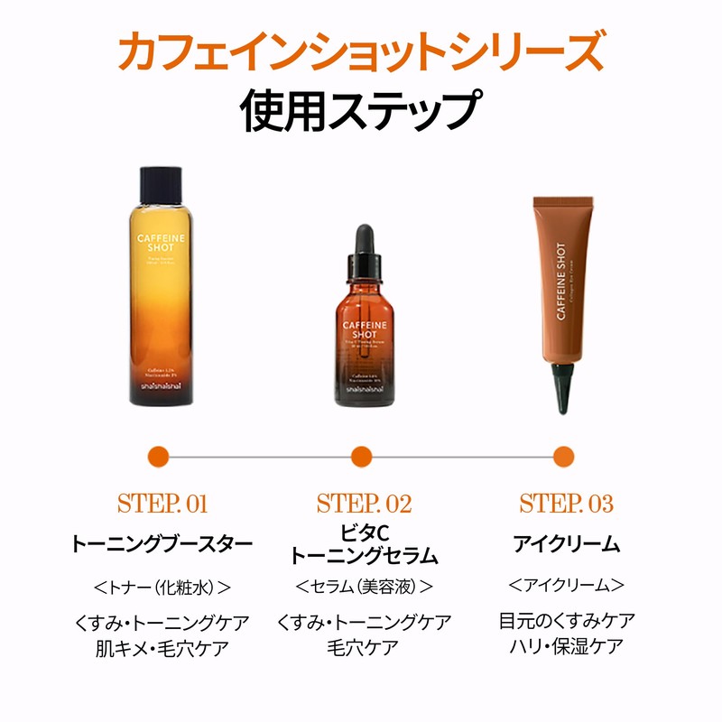 Shaishai Beauty Serum, High Concentration Vitamin C, Caffeine Shot Toning