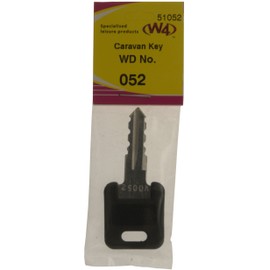W4 WD Replacement Caravan Key No052 - Black