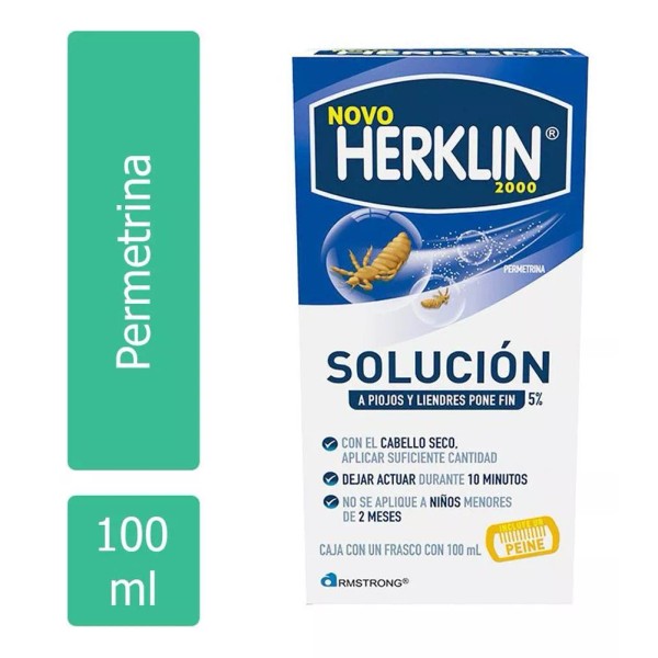 Armstrong Herklin Novo 2000 Shampoo Caja Con Frasco Con 100