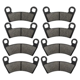 ZICOO Front Rear Brake Pads for Polaris Ranger 1000 XP 2018-2023 General 1000 2016-2020 Ranger Crew XP 1000 2019-2020 Ranger Crew 570 RZR S4 1000 RZR 4 900