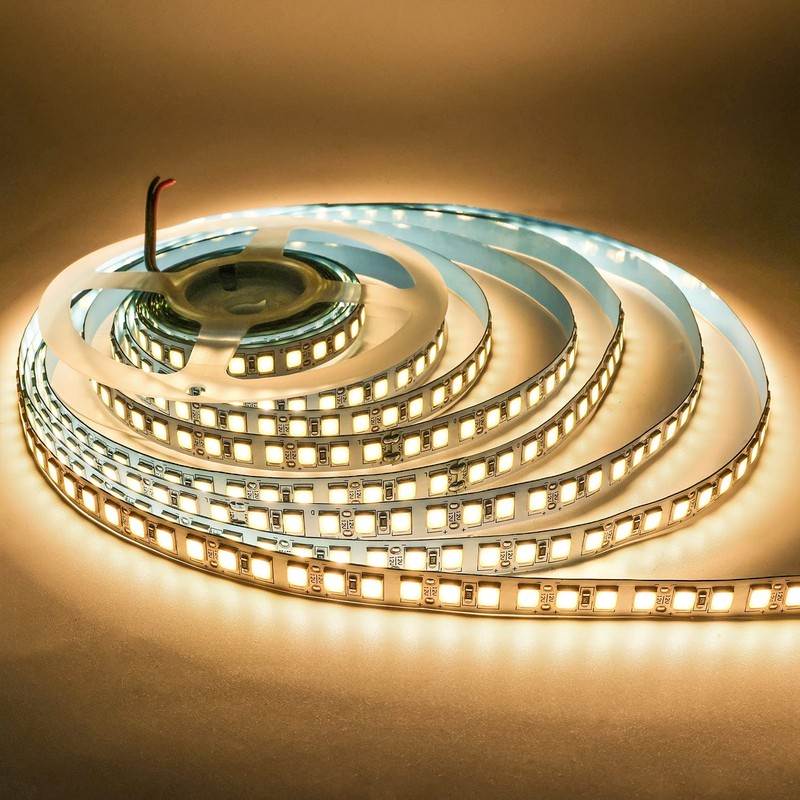 Tesfish 12 V LED Strip Light, 5 m Warm White