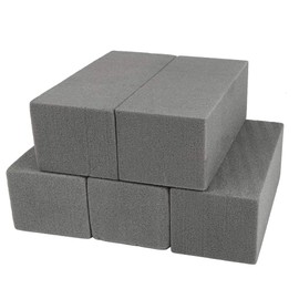 CCINEE Dry Floral Foam Bricks,Florist Foam Blocks Supplies for Artificial Flower Arrangement DIY Craft,Pack of 5