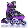 Kuxuan Skates Adjustable Inline Skates for Girls and Women with