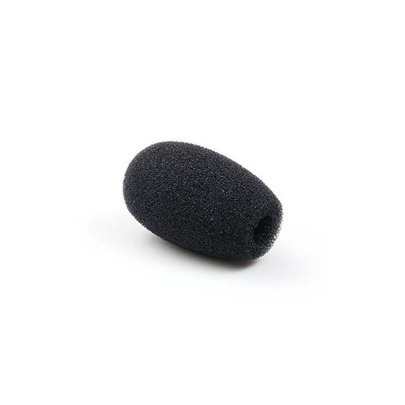 Headset Incom, Pin Microphone, Microphone Sponge, Black, Set of 5,