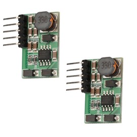 Hailege 2pcs DD1718PA DC-DC Voltage Converter Board DC Step Up Boost Power Module DC 3V-18V to ±5V/±6/±9V/±12V/±15V/±24V Voltage Converter Module (5V)
