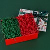 Bobobag 1LB Christmas Crinkle Cut Paper Shred Filler Recyclable Gift