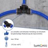 Lumonic I PU Hose T-Connector Reduction I 10/8/10 mm I