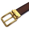 Coach CQ015 ABFD2 Men's Belt Reversible Square Roller Buckle Cut