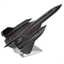 NUOTIE 1/72 Scale SR-71a Blackbird Metal Model High-Altitude Reconnaissance Aircraft Military Diecast Plane Model for Collection or Gift