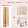 ZFYQ Bamboo Mat for Sushi 3 Pieces, Natural Bamboo Roll