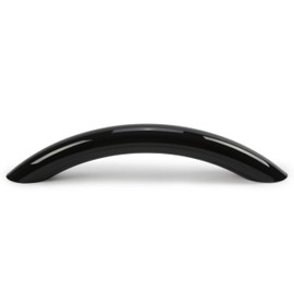 HECASA 8169738 Microwave Door Handle Compatible with Whirlpool KHMS155LBL1 KHMS155LBT1 KHMS155LSS1 KHMS155LWH1 Replacement Black Painted ABS Plastic