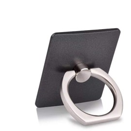360 Degree Universal Phone Tablet GPS Ring Finger Holder Stand car Mount (Black)