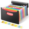 Vowcarol Greeting Card Organizer Expanding Organizer Greeting Card Storage Box