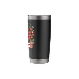Funny I Spend Free Time with Hoes & Dirt Bags Gardening Stainless Steel Insulated Tumbler