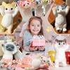 YJPPDD Big taba Squishy Cat, Hand Painted Squishy Cat for