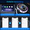 Bluetooth 5.3 FM Transmitter, SONRU Bluetooth Auto Radio Adapter, Metall