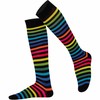 MySocks Unisex Knee High Stripe Socks 20 Pairs 4-7