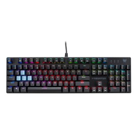 acer Predator Aethon 303 Wired Gaming Keyboard-Kailh Blue Mechanical Switches|RGB Illuminated Keyboard|12 Backlight Effects|5 Pre-Set Gaming Modes & 3 Sidelight Effects|100% Anti-Ghosting,(Pack of 1)