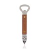 True Church Key Wood Handle Bottle Opener, Size, Brown