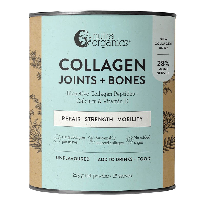 Nutra Organics Collagen Joints + Bones, 450g