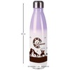 CreaDesign, Children's Stainless Steel Drinking Bottle, Horses, Brown, Purple, Thermal