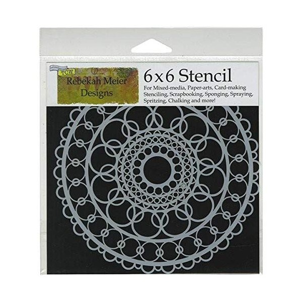 CRAFTERS WORKSHOP Template, 6 by 6-Inch, Ring Doily