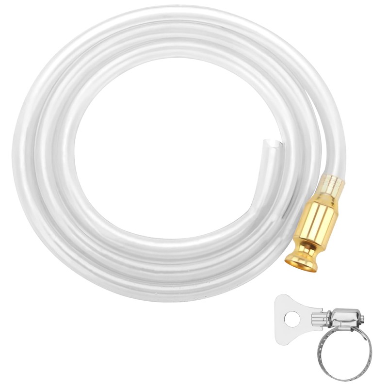 Scraper Hose, Set 4 mm Brass Coupling 2 Metre Hose